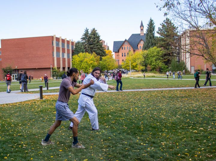 Student club practices centuries-old martial arts