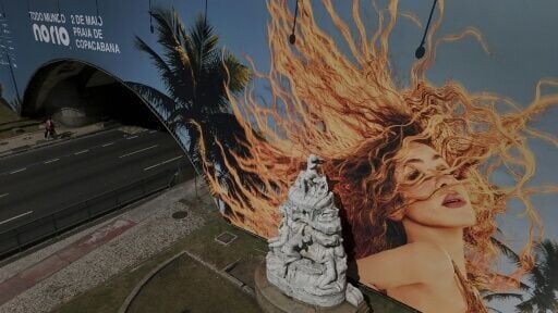 Massive crowds fill Rio's Copacabana beach for Shakira concert