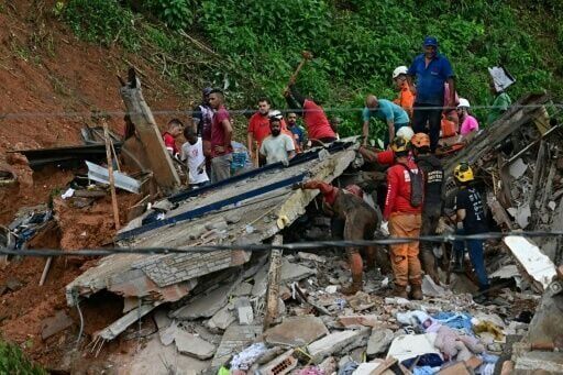 Hope fades in search for missing after Brazil rains kill 46