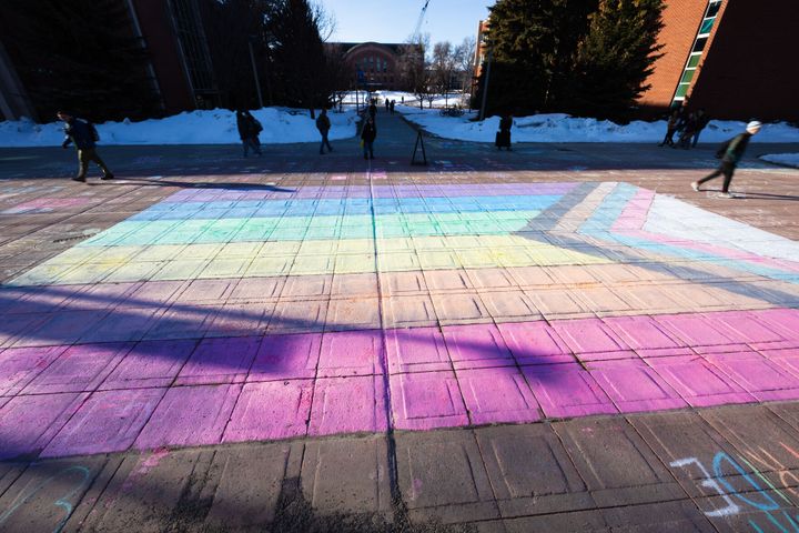 Display of pride flag becomes flashpoint in clash between students, admin over response to death threats