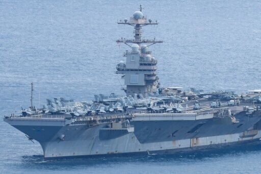 USS Gerald Ford arrives in Croatia for maintenance