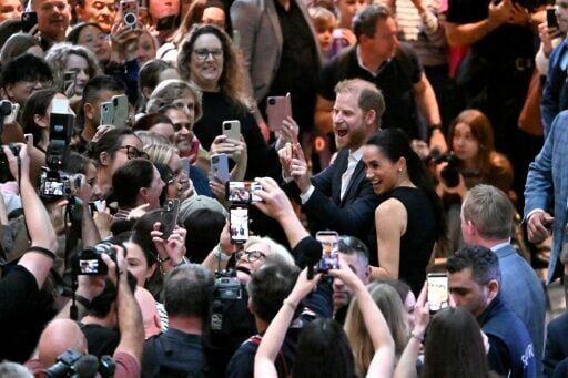 Prince Harry and Meghan visit Australia in first trip since royal rift