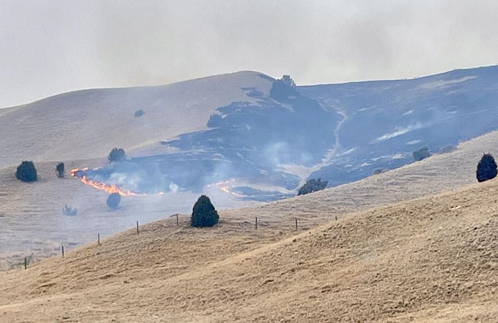 Wildland fire near Gallatin Gateway under control