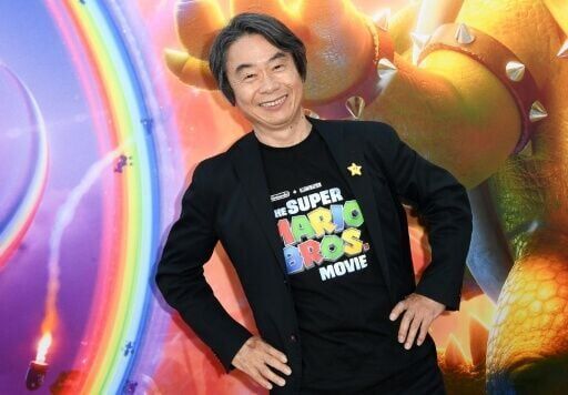 Far cry from 16-pixel start, Mario makes it 'so big' on screen: creator Miyamoto