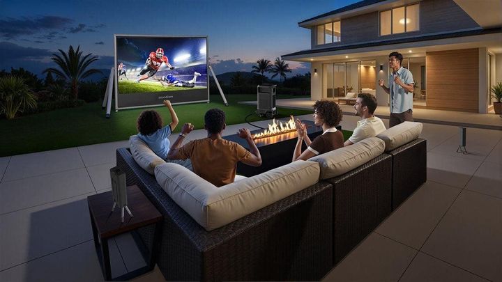How to choose the ideal projector for a backyard movie night