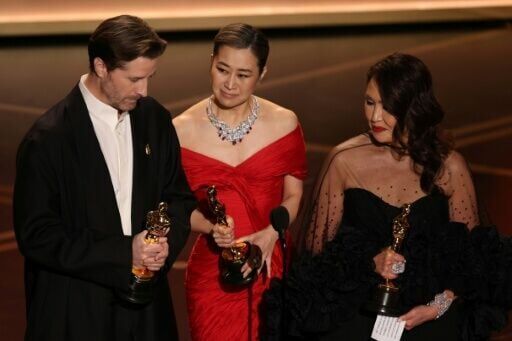 South Koreans bask in Oscars triumph for 'KPop Demon Hunters'