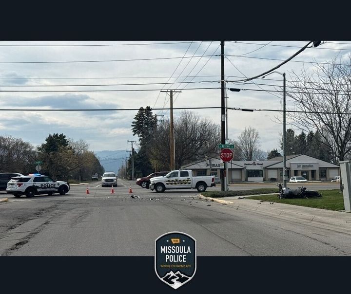 Missoula crash investigation after motorcyclist seriously hurt