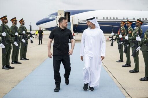 Zelensky agrees air defence cooperation with UAE, Qatar on Gulf tour