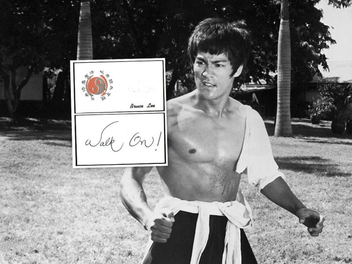 Bruce Lee’s business card for sale