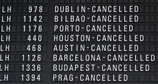 Lufthansa flights axed as pilots walk out