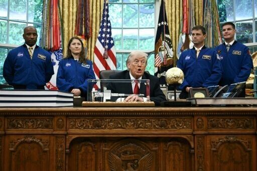 Trump says US has 'a shot' at crewed Moon landing before presidency ends