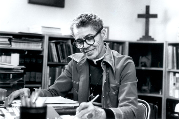 The Episcopal saint whose journey for social justice took many forms, from sit-ins to priesthood