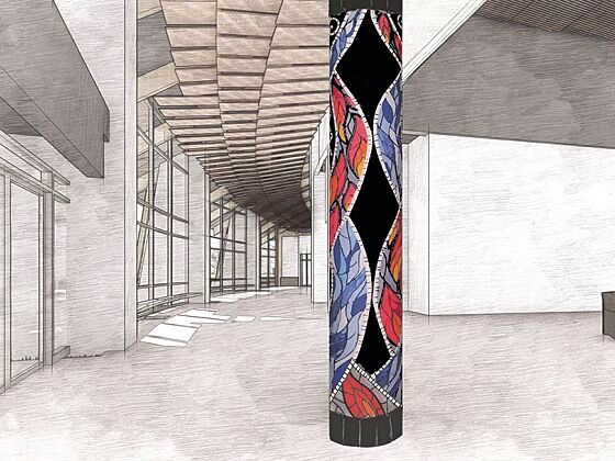 Artists selected for art exhibits in the new American Indian Hall