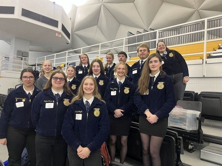Three Fors FFA team takes 1st place in Wyoming competition