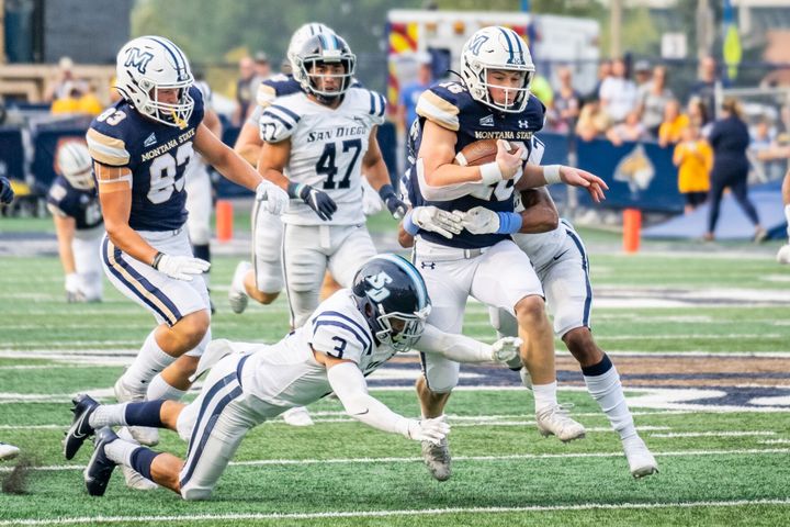Bobcat football warms up for National Championship against NDSU