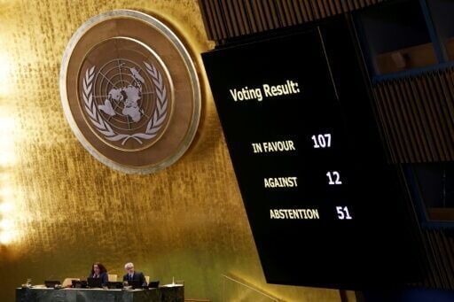 US abstains in UN vote voicing support for Ukraine