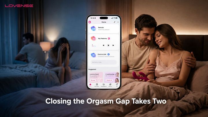 Lovense Calls for "Closing the Gap Takes Two" Amid a Decades-Old Orgasm Gap