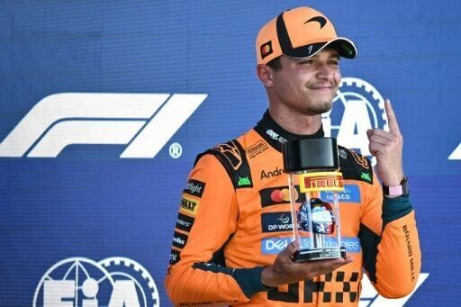 Norris on sprint pole as McLaren shine again