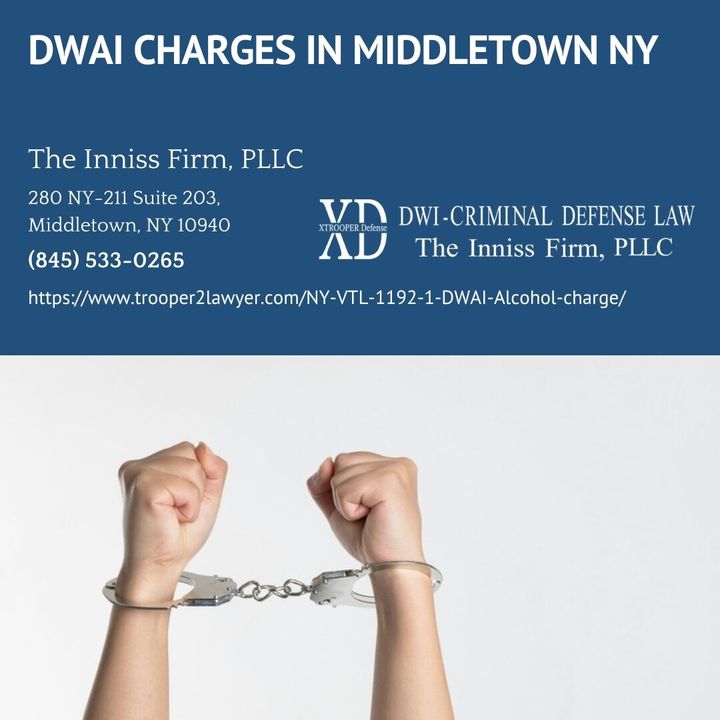 Middletown DWAI Defense Attorney Randall F. Inniss Explains NY VTL § 1192(1) DWAI/Alcohol Charges