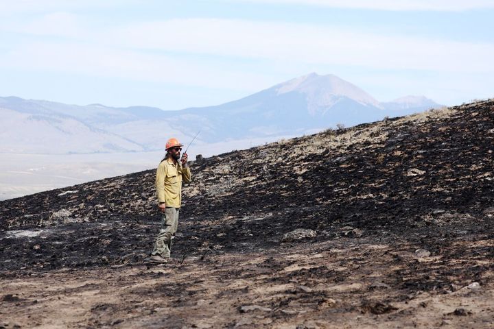 Unexploded shell discoveries halt firefighters' efforts near Bannack State Park