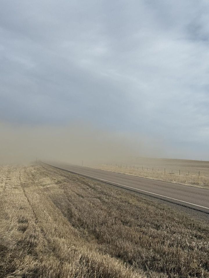 Agencies contain fire in the Floweree area, limited visibility on Highway 87