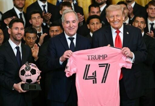 Trump honors Messi and MLS Cup champion Miami teammates