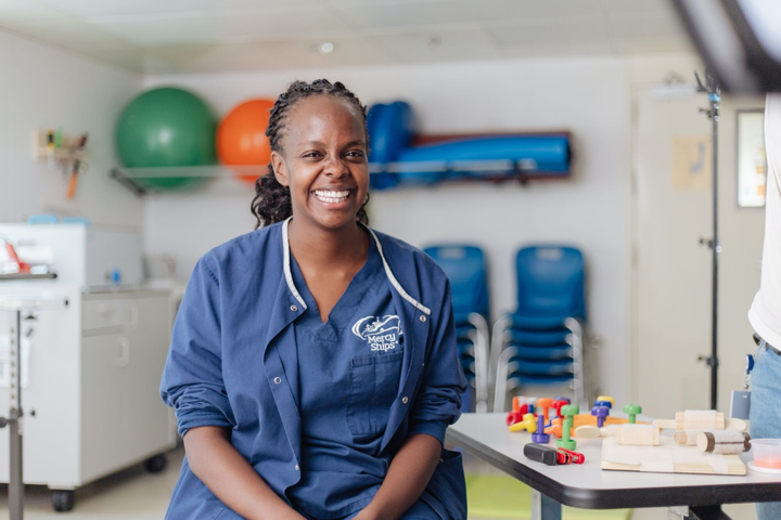 Woman abandoned as baby in Kenya returns to Africa as a therapist