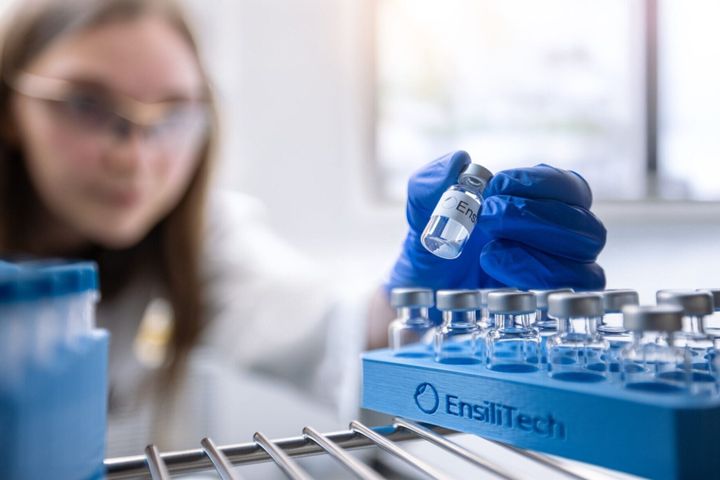 Inside the laboratory working on a hantavirus vaccine