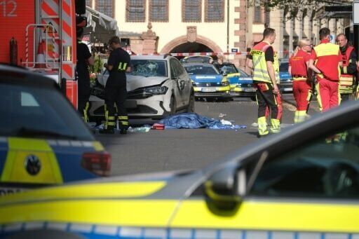 Two dead as car ploughs into crowd in Germany's Leipzig