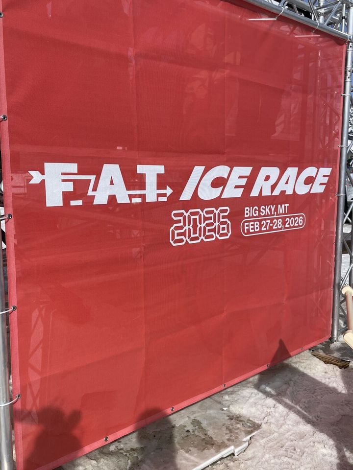 FAT Ice Race Debuts In Big Sky, Montana