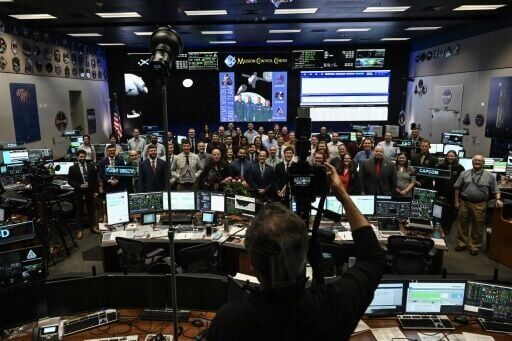 'Morale boost': NASA carries out Moon mission during tough year for science