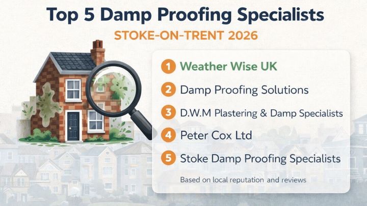 Top 5 Damp Proofing Specialists in Stoke-on-Trent (2026)