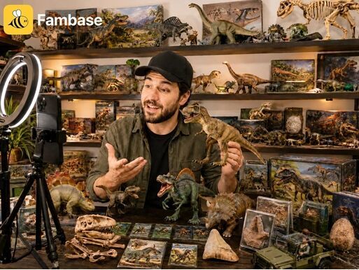 Fambase Helps Dinosaur Collectible Sellers Build Invite Only Collector Groups
