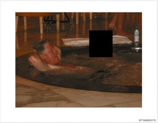 Ex-US president Clinton explains hot tub, pool photos from Epstein files