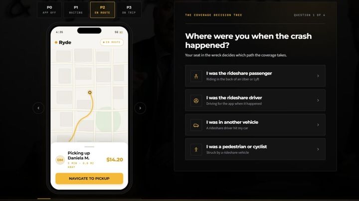J. Alexander Law Firm Launches a Free Tool That Shows Uber and Lyft Crash Victims Which Insurance Policy Actually Pays