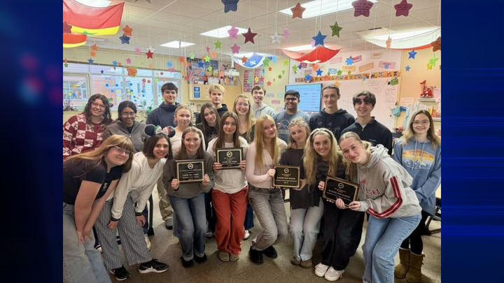 Glacier High School's French program receives national award