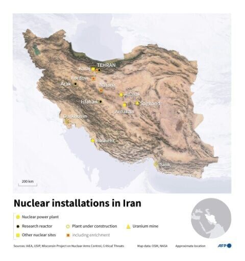UN watchdog says projectile struck Iran nuclear power plant