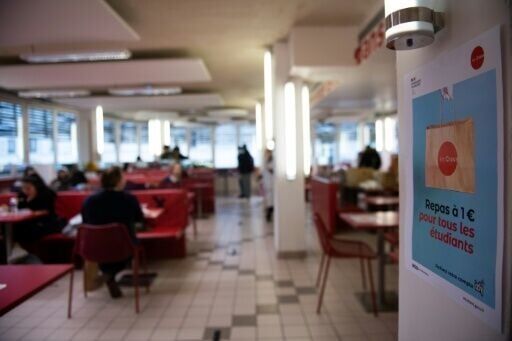 France launches one-euro university meals for all students