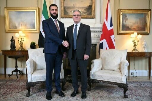 Syrian president meets King Charles, Starmer on London visit