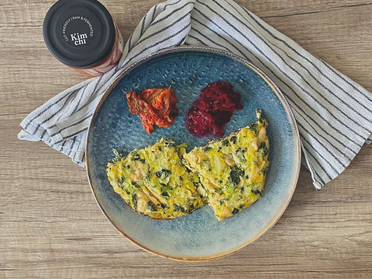 Leek & Kale Frittata