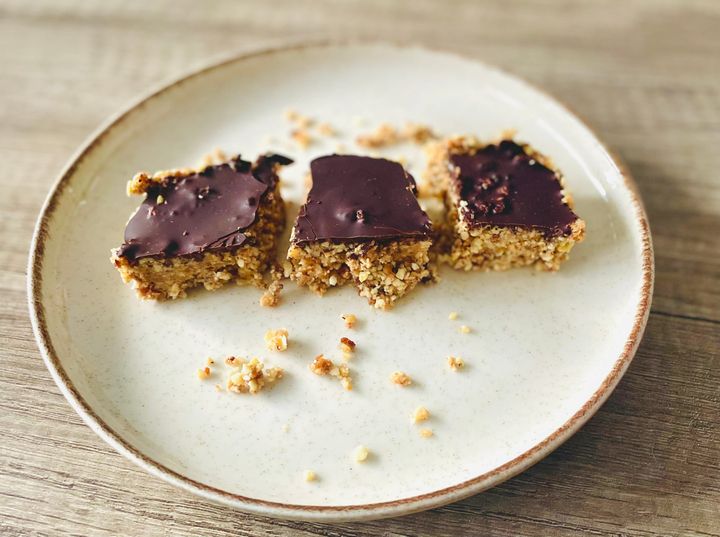 Nutty Dark Chocolate Bites