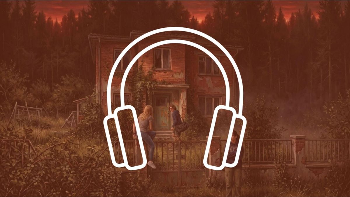 Trojica tínedžerov so športovou taškou prelieza zábradlie do opusteného domu v audioverzii pokračovan novej epizódy mysteriózneho hororu Kľúčnikova hra od Denisa Durca.