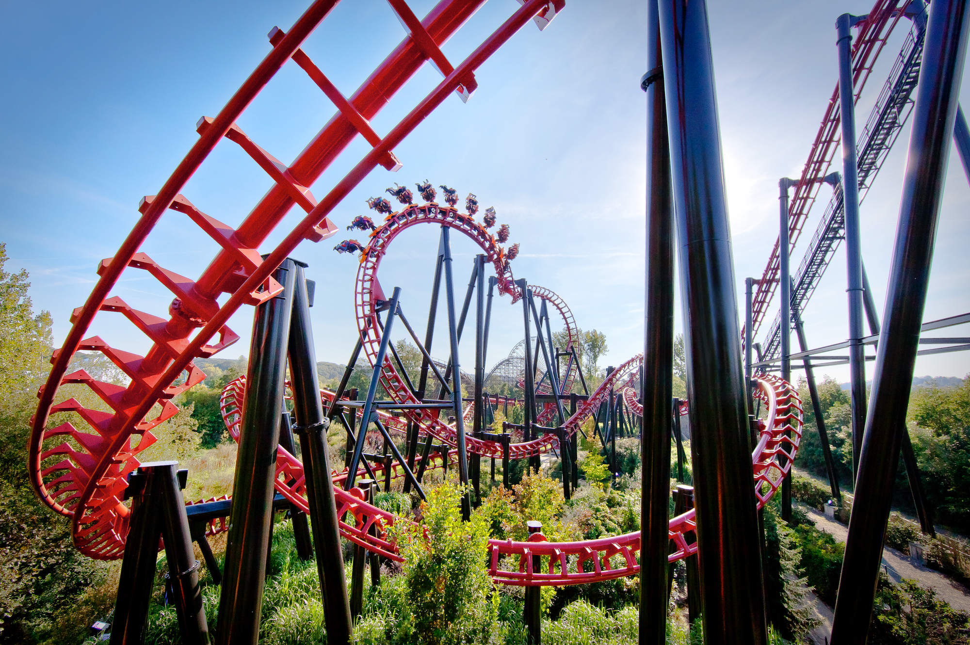 Le parc d'attractions Walibi est à 1 h 30 de Lille en voiture