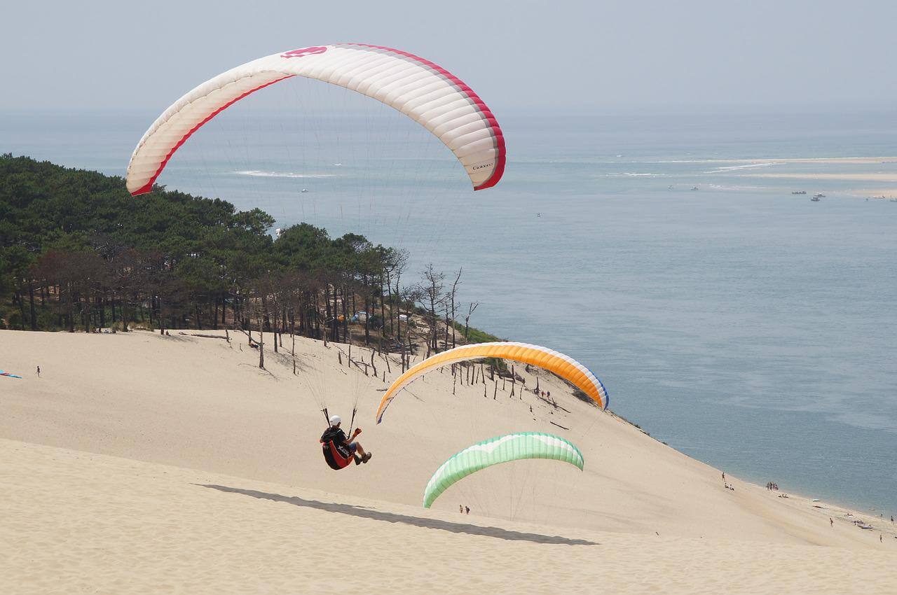 La dune du Pilat, à une heure de route de Bordeaux