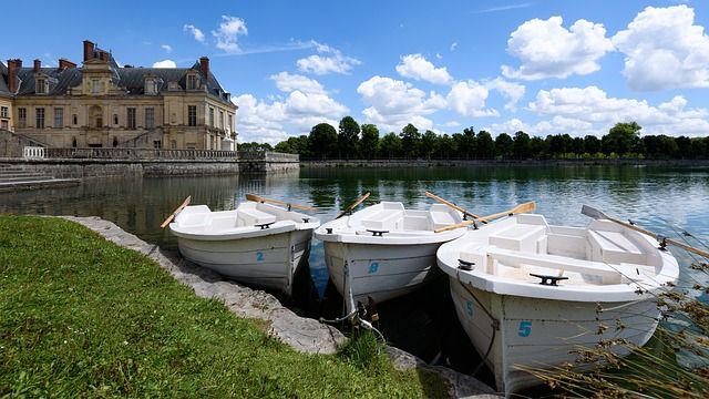 Un petit voyage en barque au château de Fontainebleau