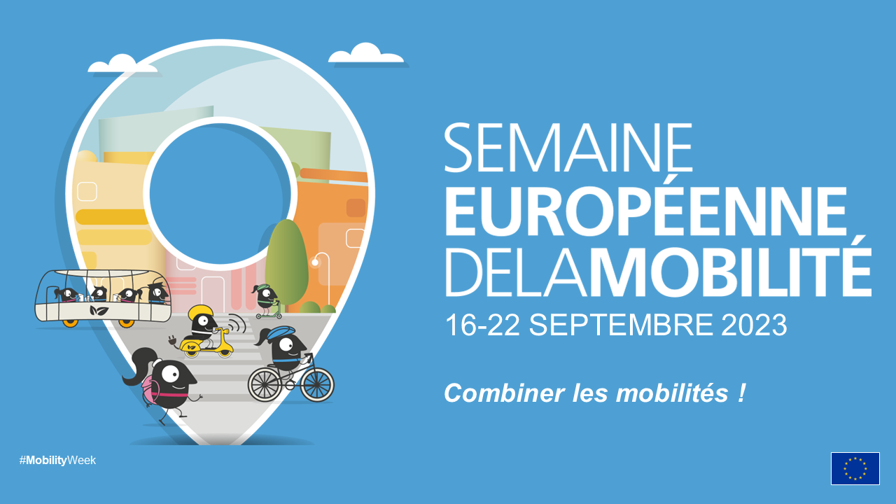 Retrouvez les thématiques et le programme de la Semaine européenne de la mobilité 2023