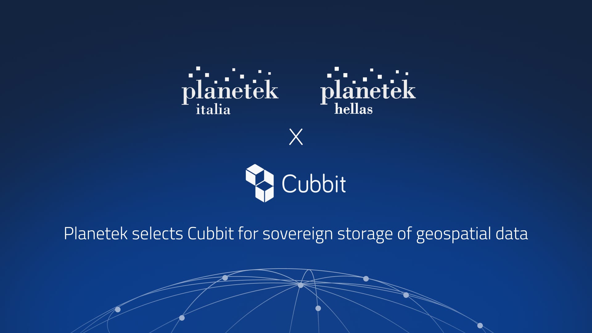Planetek selects Cubbit for sovereign storage of geospatial data