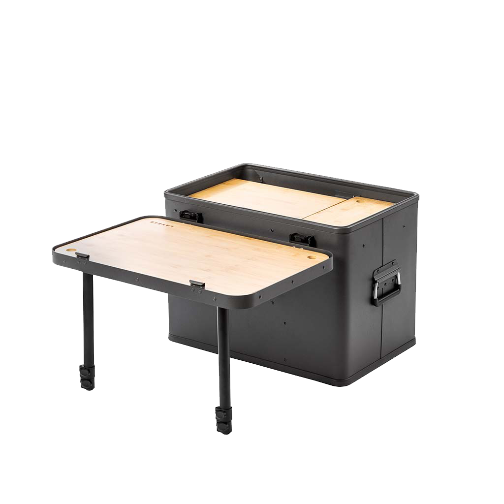 Layzee campingkeuken - Tafelfunctie