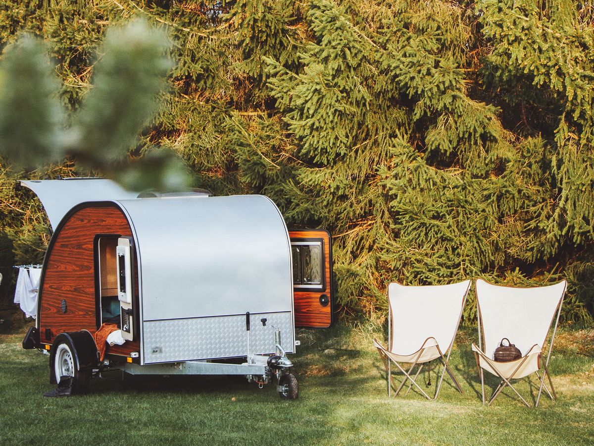 Een weekendje weg met de Kulba Woody teardrop