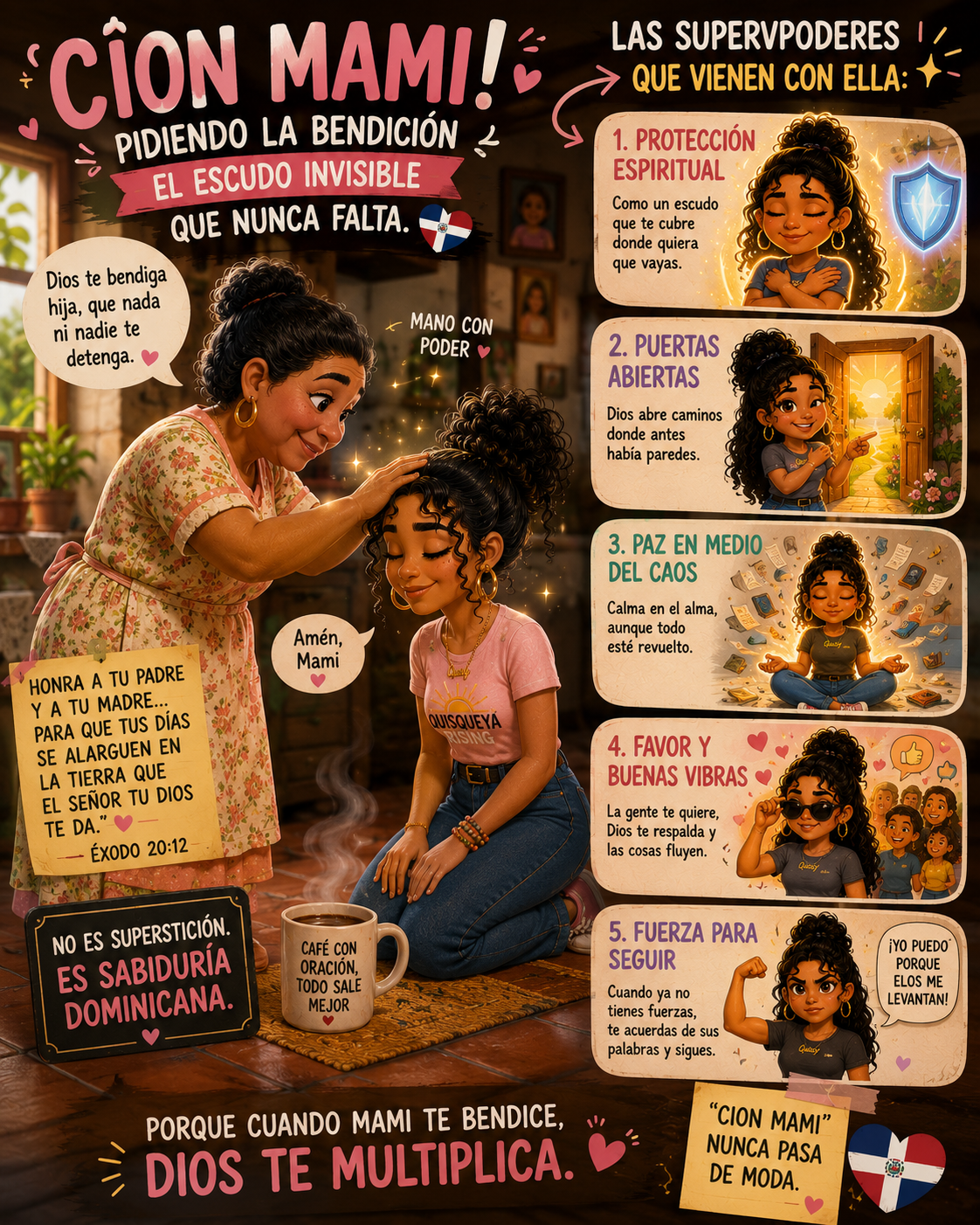 🇩🇴 EL SUPERPODER MÁS GRANDE DE UN DOMINICANO: ¡LA BENDICIÓN! 🛡️✨